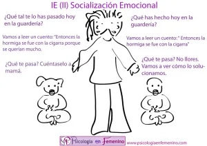 socialización emocional diferenciada
